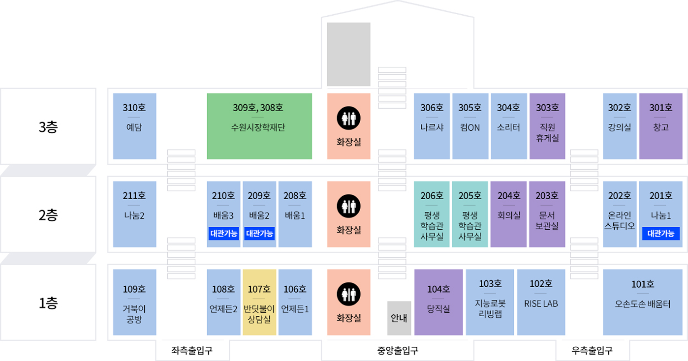 2관 층별안내 이미지